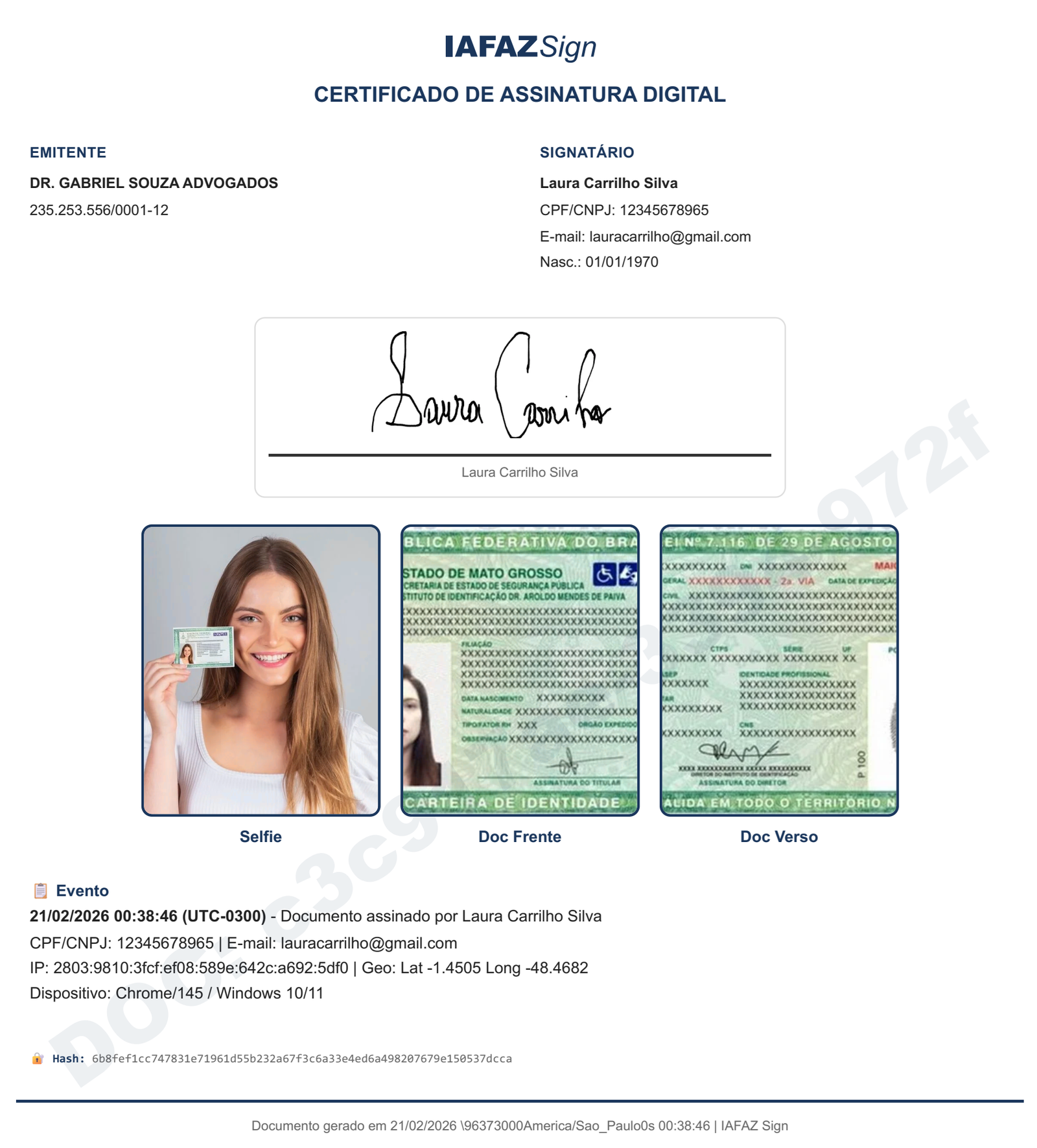 Certificado Digital IAFAZ Sign