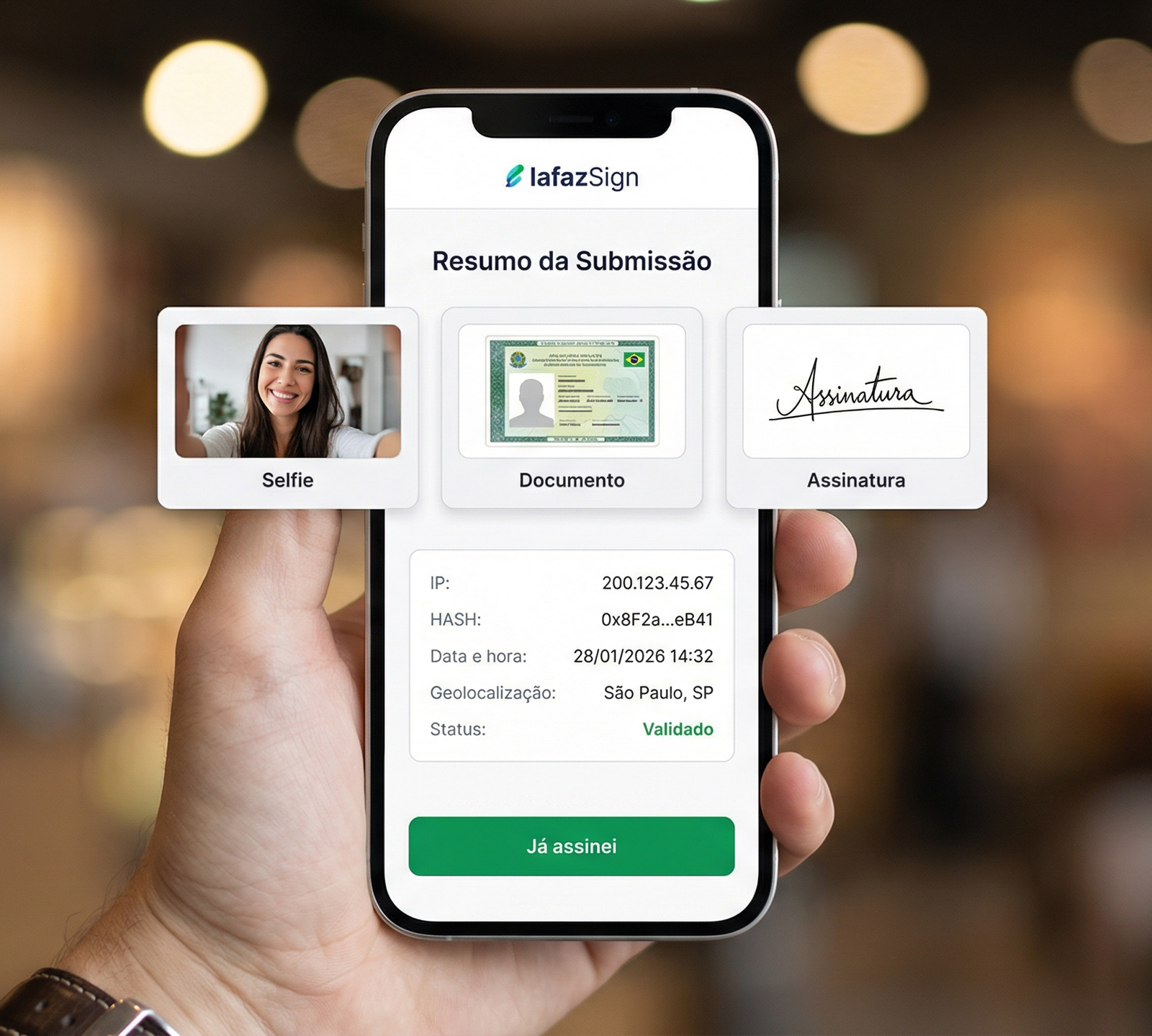 IAFAZ Sign - Resumo de Assinatura Digital